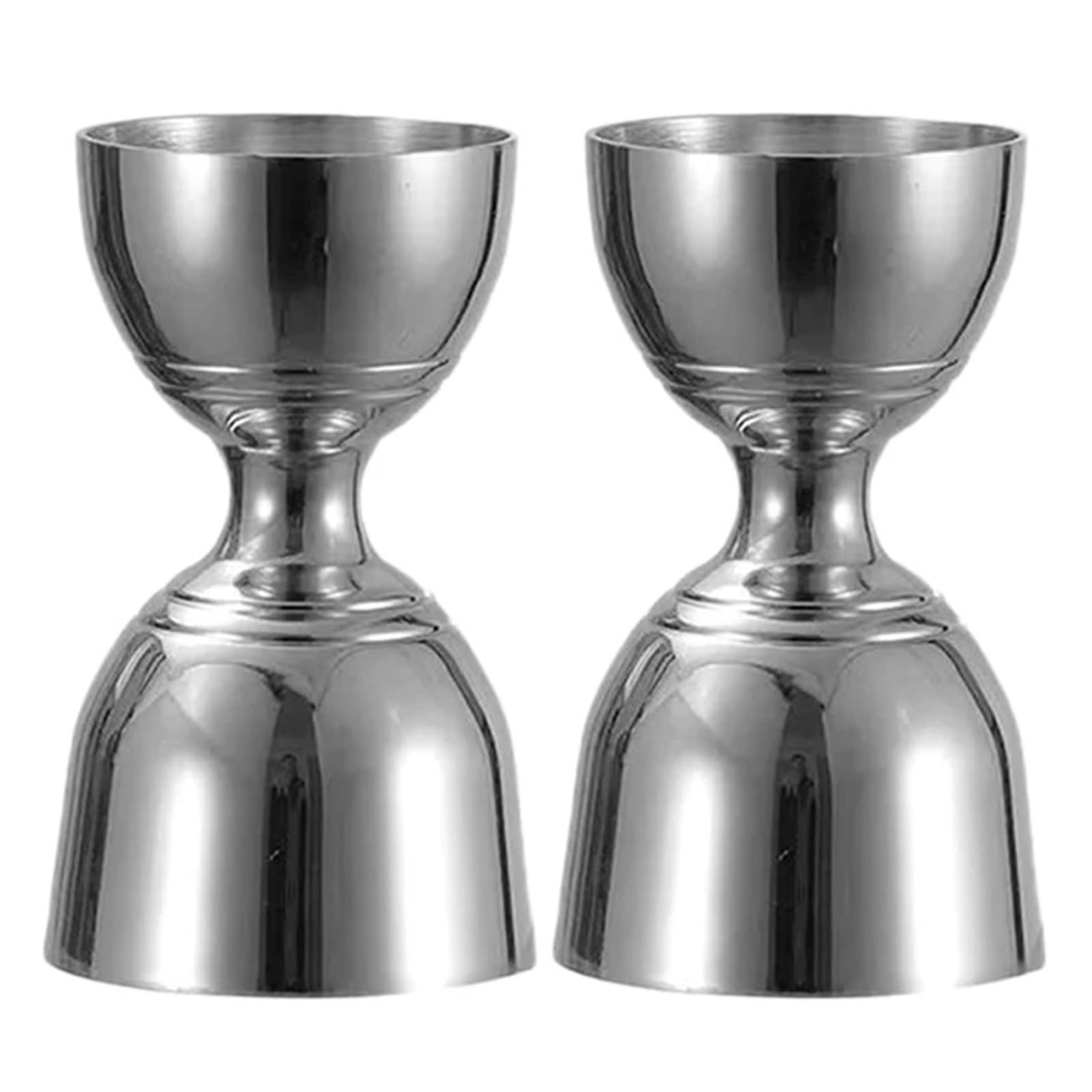 Jigger de mesure for Cocktail, 2oz et 1oz, Compatible avec le verseur shot bar, Double outils, tasse shaker