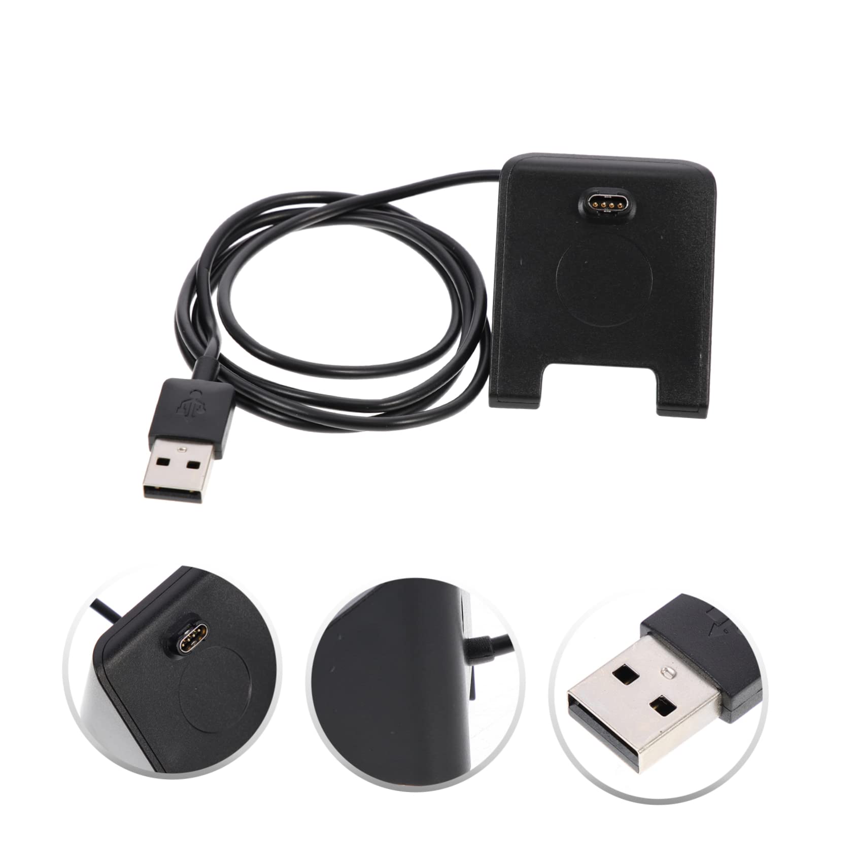 Hemobllo 4pièces Station De Charge Pour Montres Connectées Chargeur Compatible Support De Bureau Léger Et Portable Charge Rapide Et Sûre Pour Montre De Sport