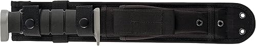 Miniatura 3 de Ka-Bar 1281, D2 Cuchillo de lucha/utilidad, dentado, funda de cordura negra