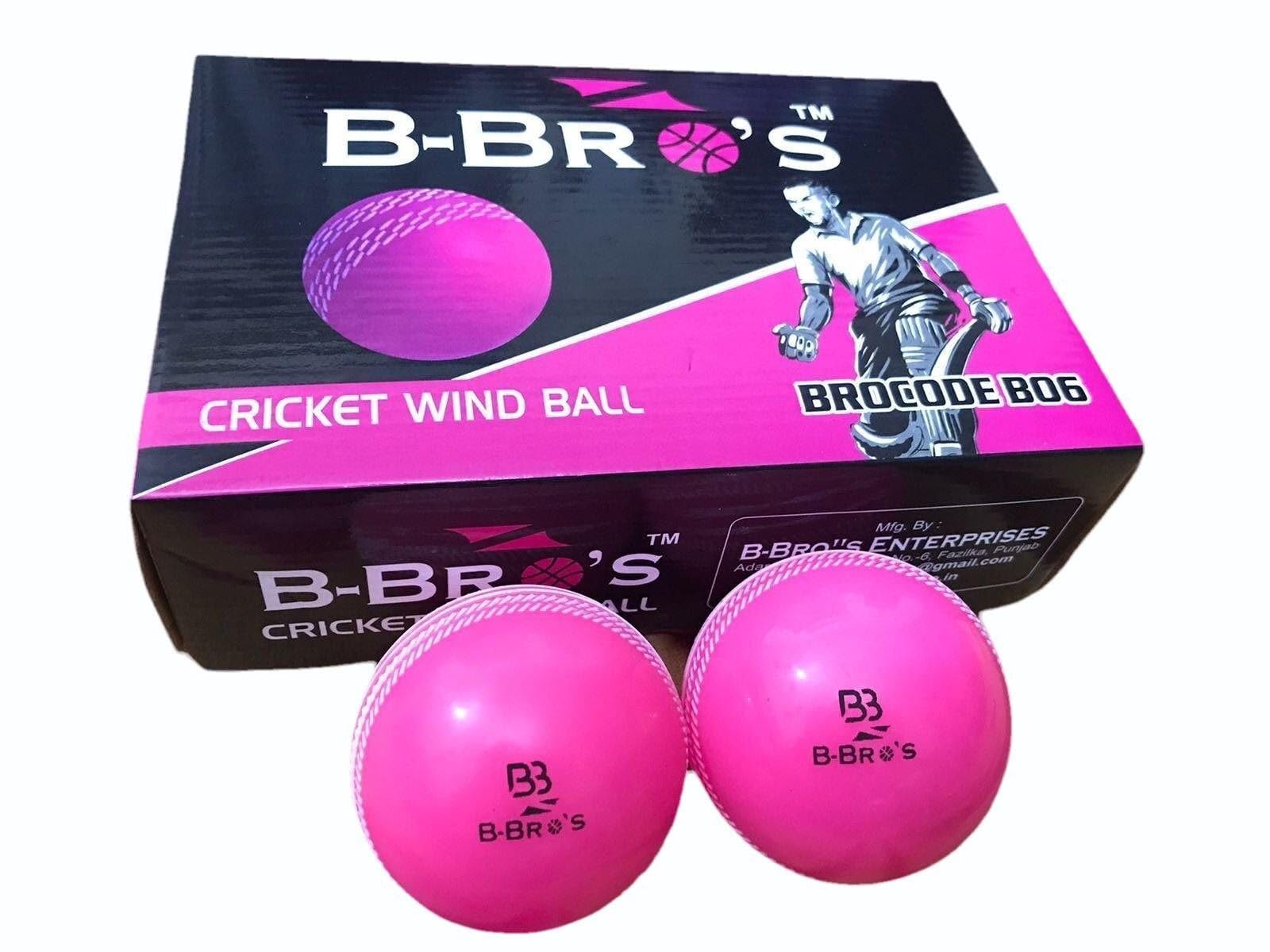 B-BRO S Cricket Wind Ball I10 (Pack of 6,Pink) (B0DC6K5RLR) Amazon Price History, Amazon Price Tracker