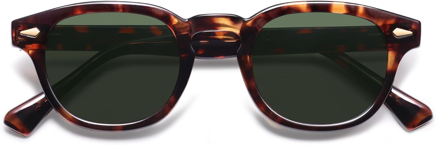 SOJOS Retro Small Round Sunglasses for Men Women Trendy Circle Style UV400 Lenses Unisex Sun Glasses SJ2251