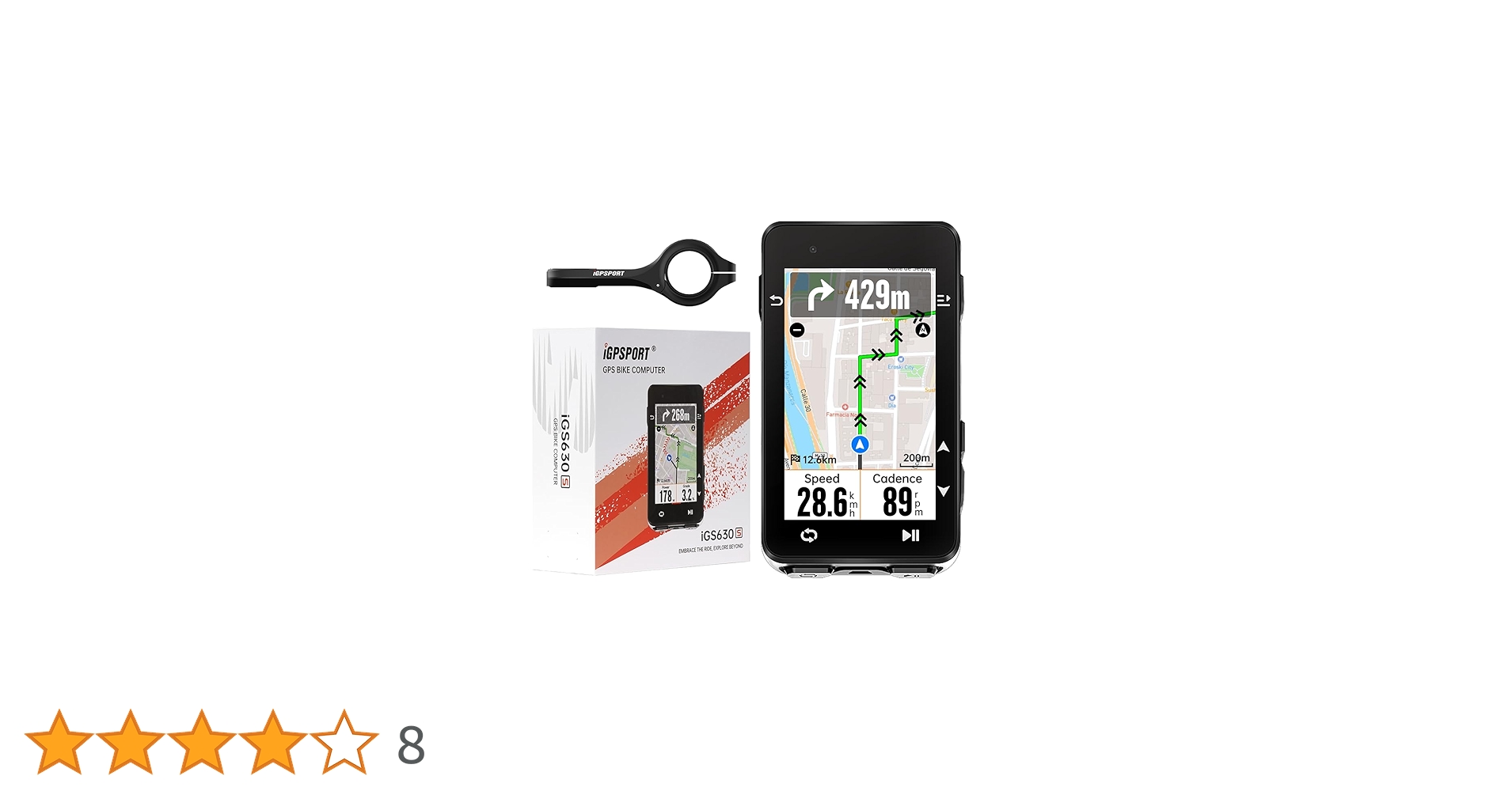 iGPSPORT iGS630S Smart Cycling Computers, 2.8'' Offline Map