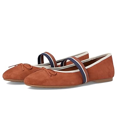 Birdies Hummingbird Mary Jane Suede Flat Women