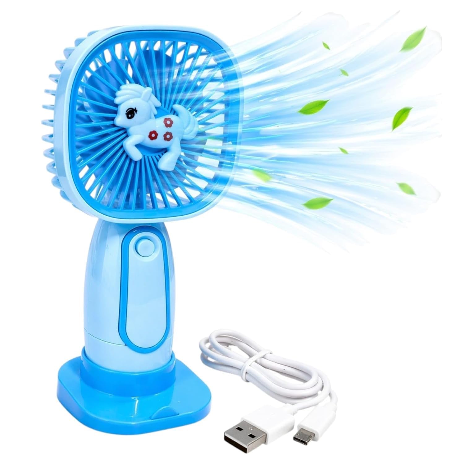 TERA13 Mini Handheld & Table Fan with USB Charging | Compact Cooling Fan with Stand for Kids, Study, Travel & Daily Use |Beast Gift For Girls & Boys , Kids | pack of 1 piece | items of 1 (multiclolur)-image-16