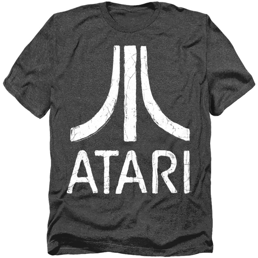 Atari Video Game Retro Logo Vintage Gaming Console T Shirt