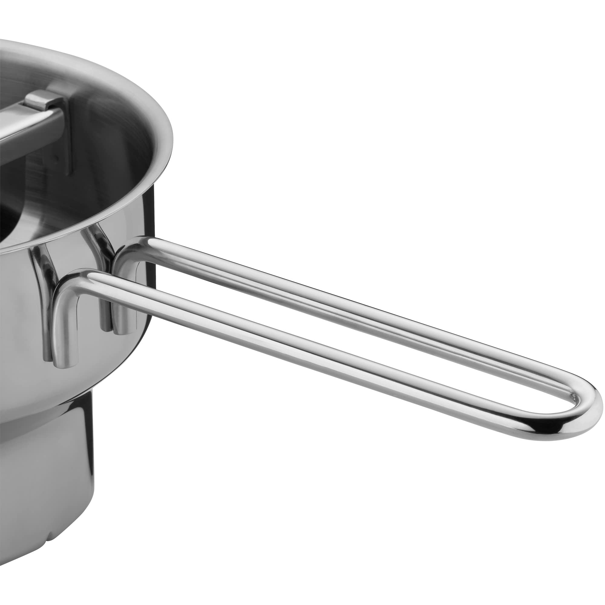 WMF 605636040 Gourmet - Molinillo de lechada (19 cm, Acero Inoxidable, cromargan, Acero Inoxidable, Desmontable, 3 Insertos para lavavajillas, Regalo Diferentes, Transparente