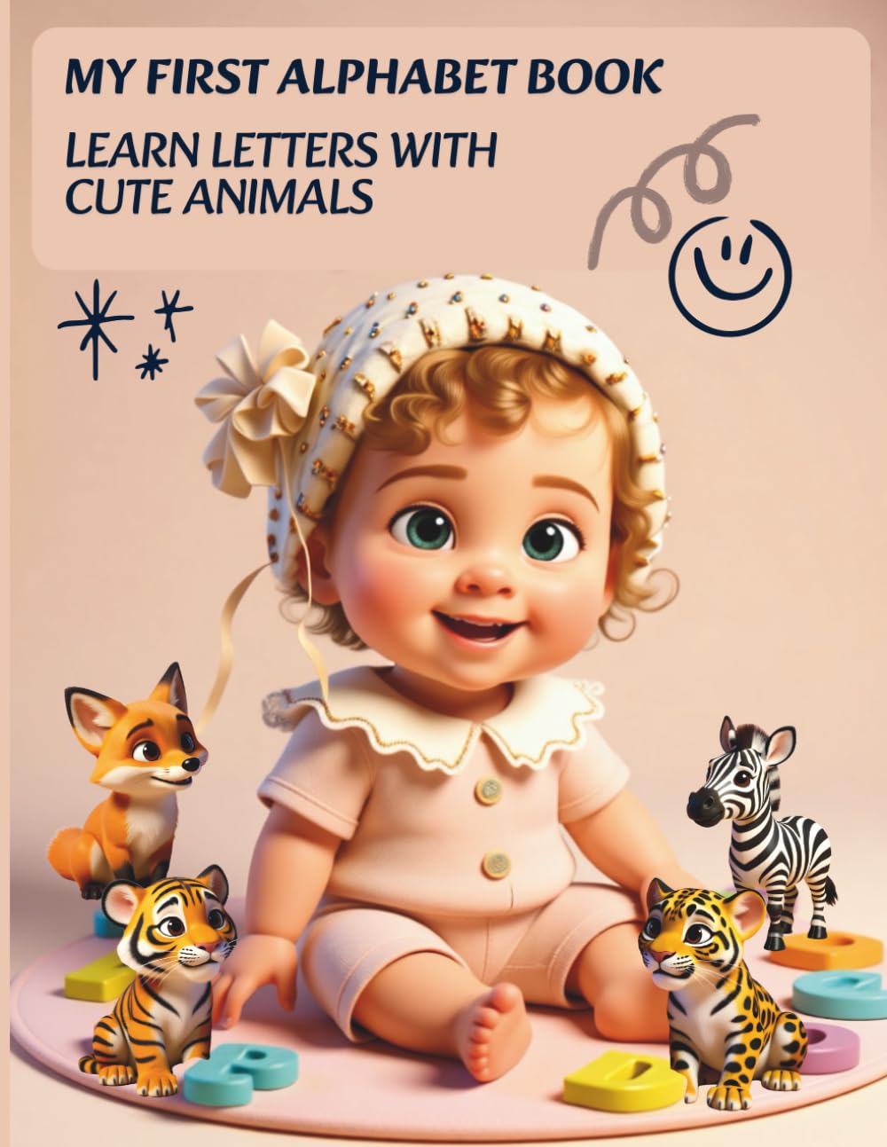 My First Alphabet Book: Learn Letters with Cute Animals