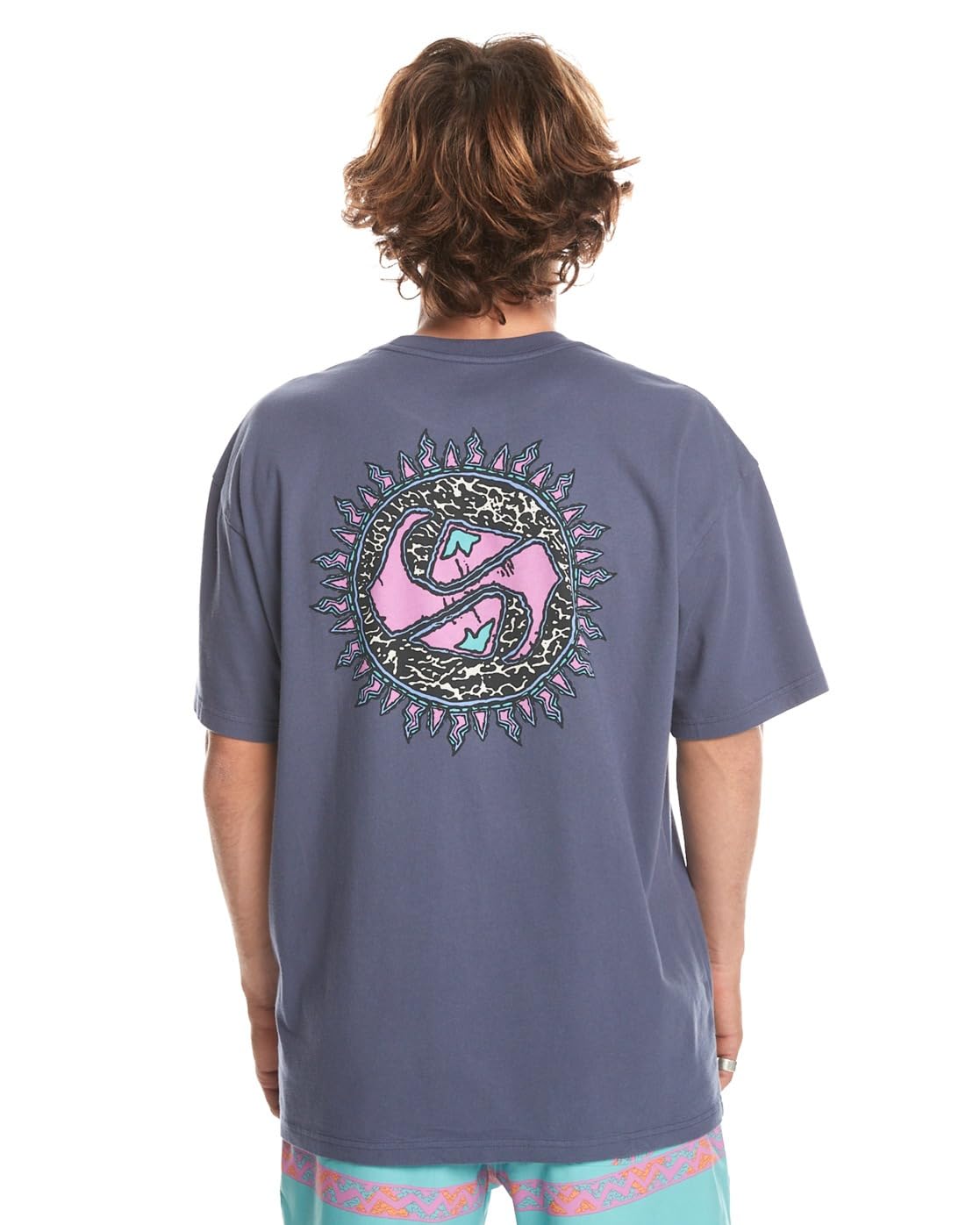 Quiksilver Spin Cycle T-Shirt 2024 Violet