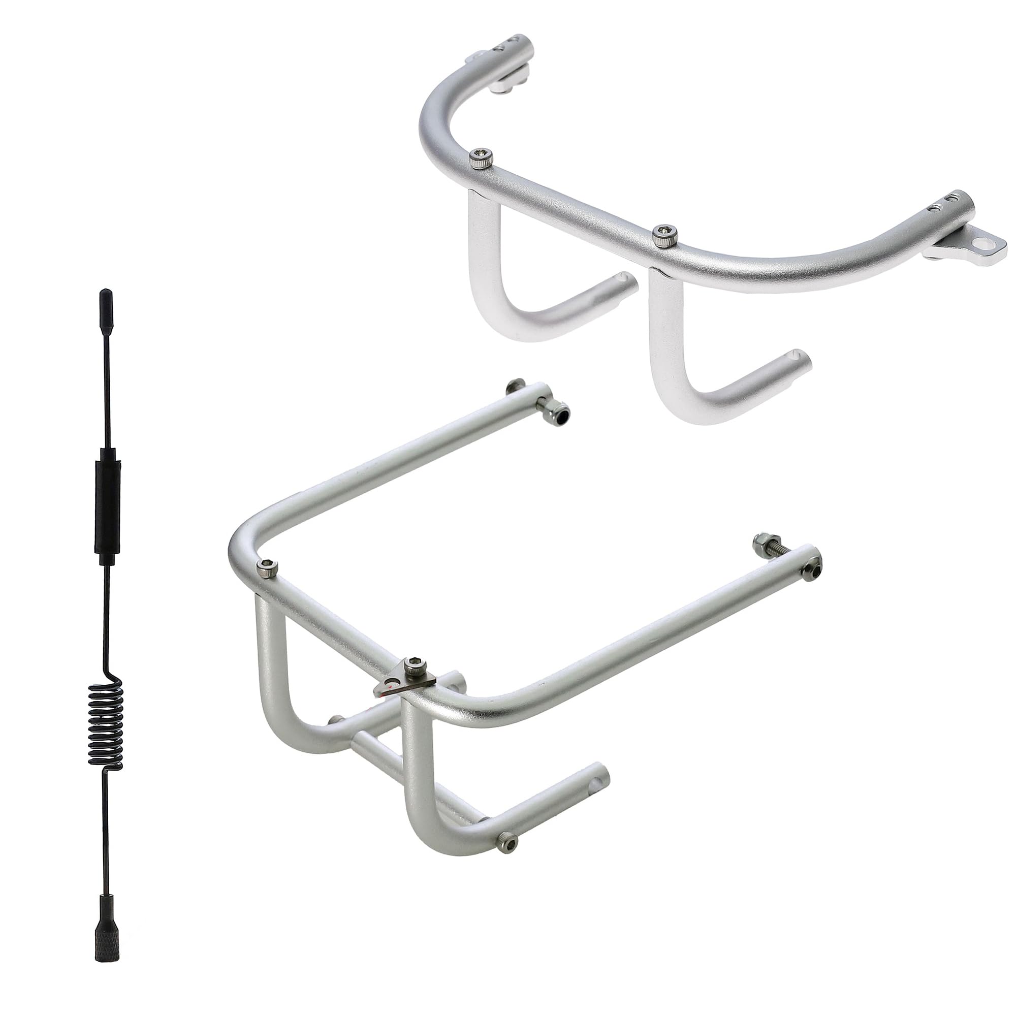 JOYSOG Aluminum Front Rear Bumper Set for Tamiya Sand Scorcher 1/10 RC Bumper Upgrade Parts