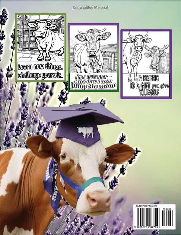 Smart Cows: Coloring Book with Wise Tidbits (Be Creative) image 3