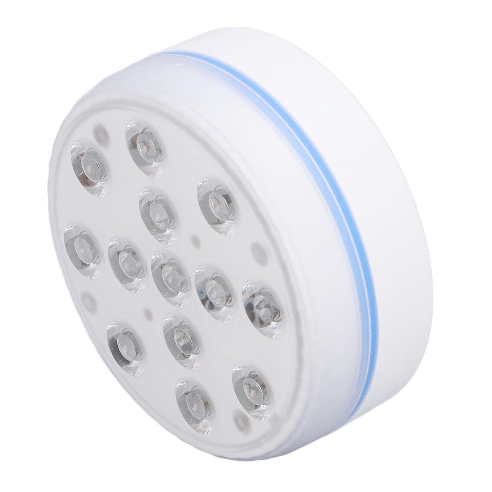 Tauchbare LED-Leuchten, Ultrahelle, Ferngesteuerte, Wasserfeste Poolleuchten mit Magnetischen Saugnäpfen, IP68 Wasserdicht, 16 Farben, für Schwimmbäder, Teiche, Gärten