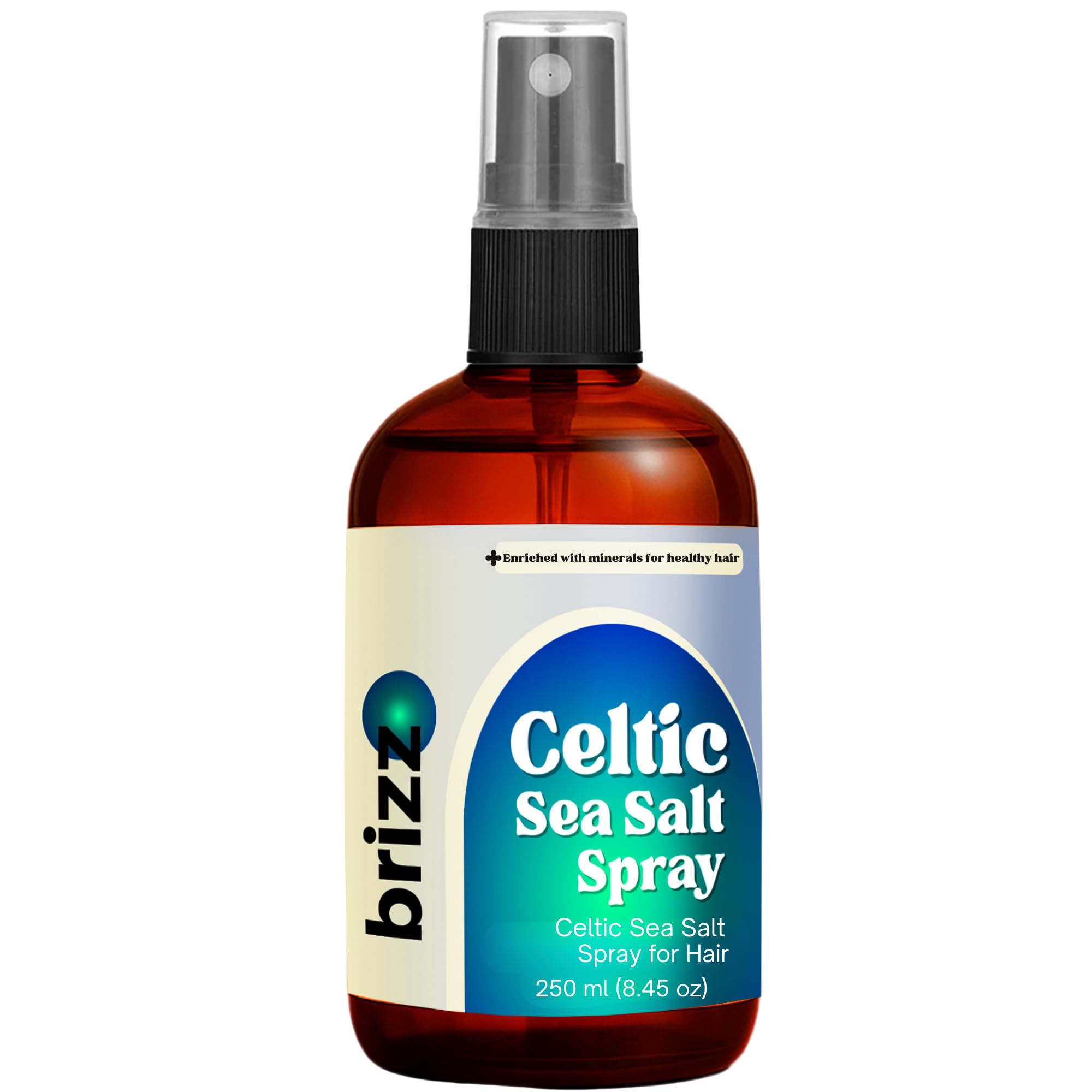 Celtic Sea Salt Hair Spray Instant Natural Beach Look Volume Texture Celtic Sea Salt Spray with Kelp Aloe