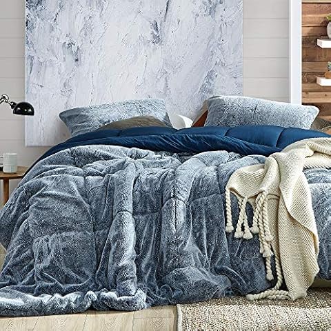 Byourbed Aww Buddy - Coma Inducer® Oversized King Comforter Set - Dark Denim Cover