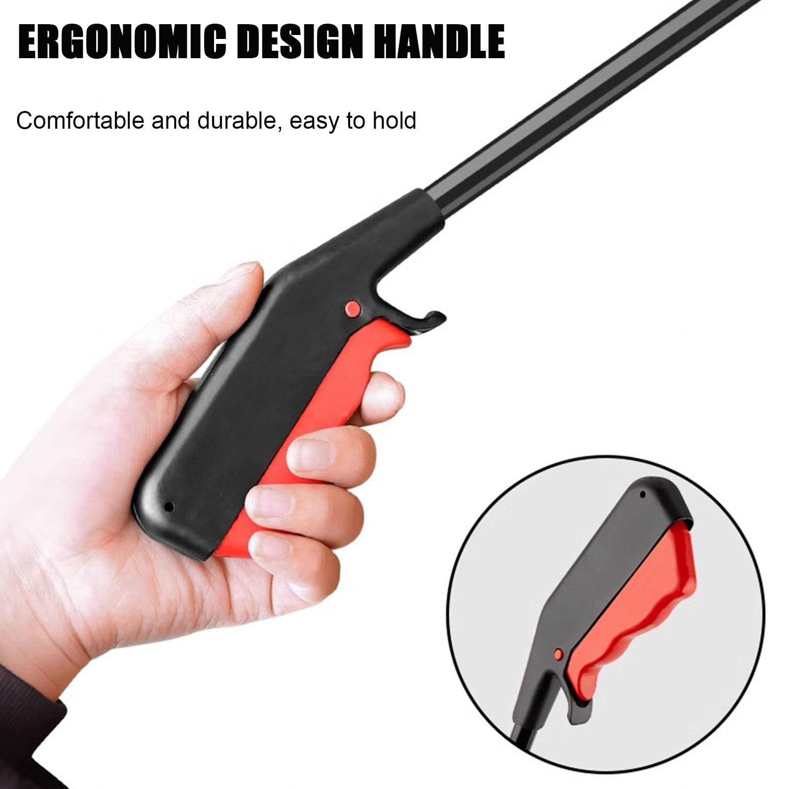 Reacher Grabber Tool Pick Up Stick para Ancianos, Herramienta de Agarre Resistente para Limpieza Al Aire Libre y Recogida de Basura, Extensión de Brazo, Paquete de 2,100cm