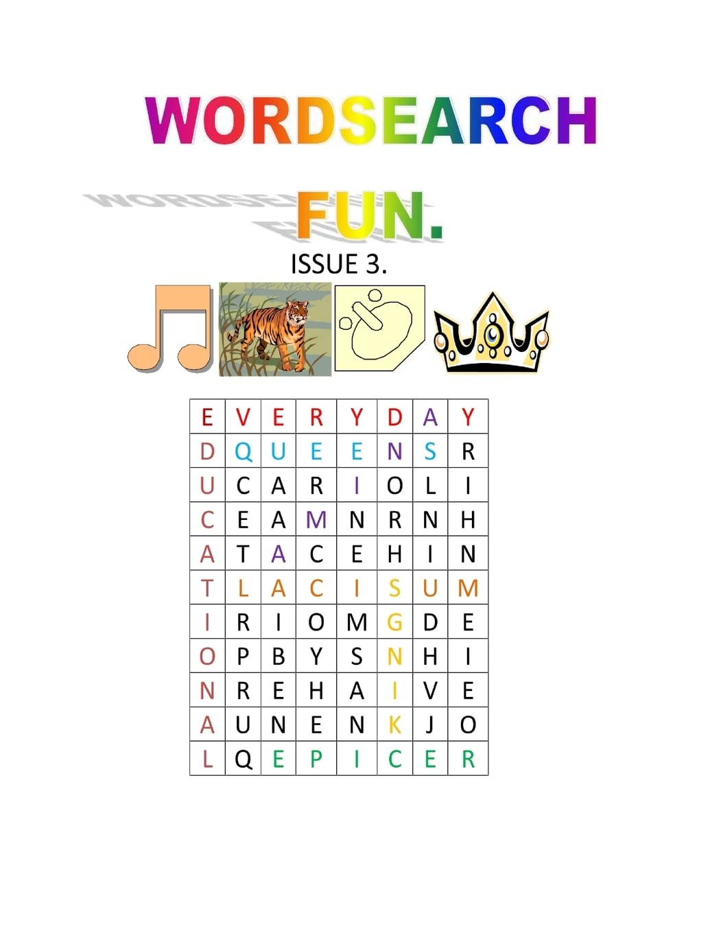 Wordsearch Fun: Volume 3