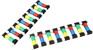 DNA Double Structure Model Kit, Easy Assembly with Multiple Colors for Biology Teaching and Demonstration