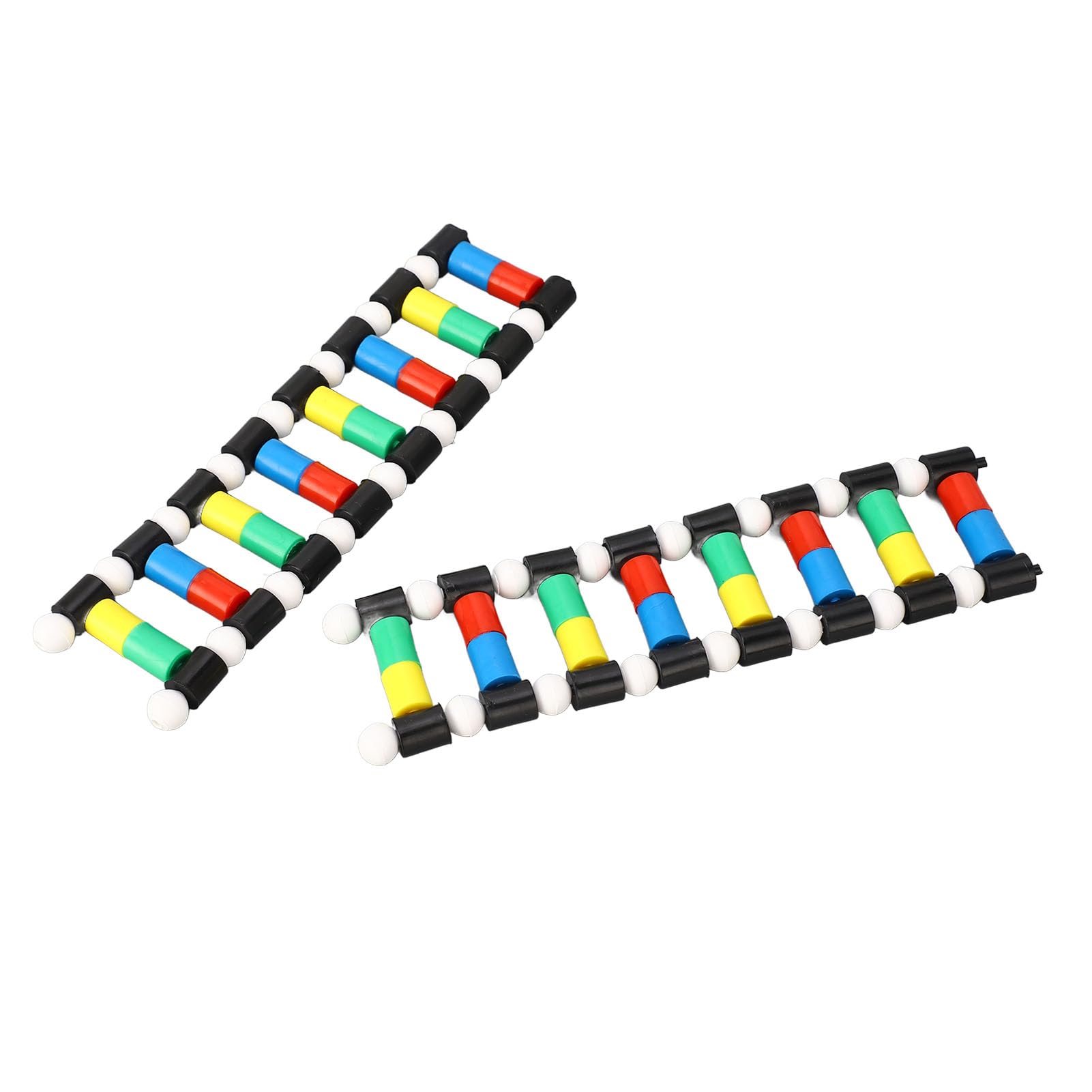 DNA Display Model, DNA Display Model Double Structure Molecular Model Kit with PVC Material Multiple Colors Easy Assembly, DNA & RNA Extraction Kits