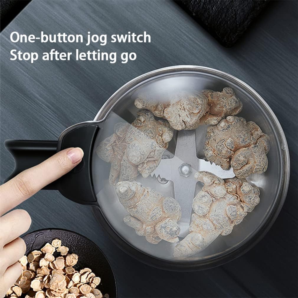 Electric Household Grinding Mill | 100ml Mini Spice Grinder | High-Speed Dry Crusher for Coffee Beans, Spices, Herbs, Nuts, Grains & Seeds