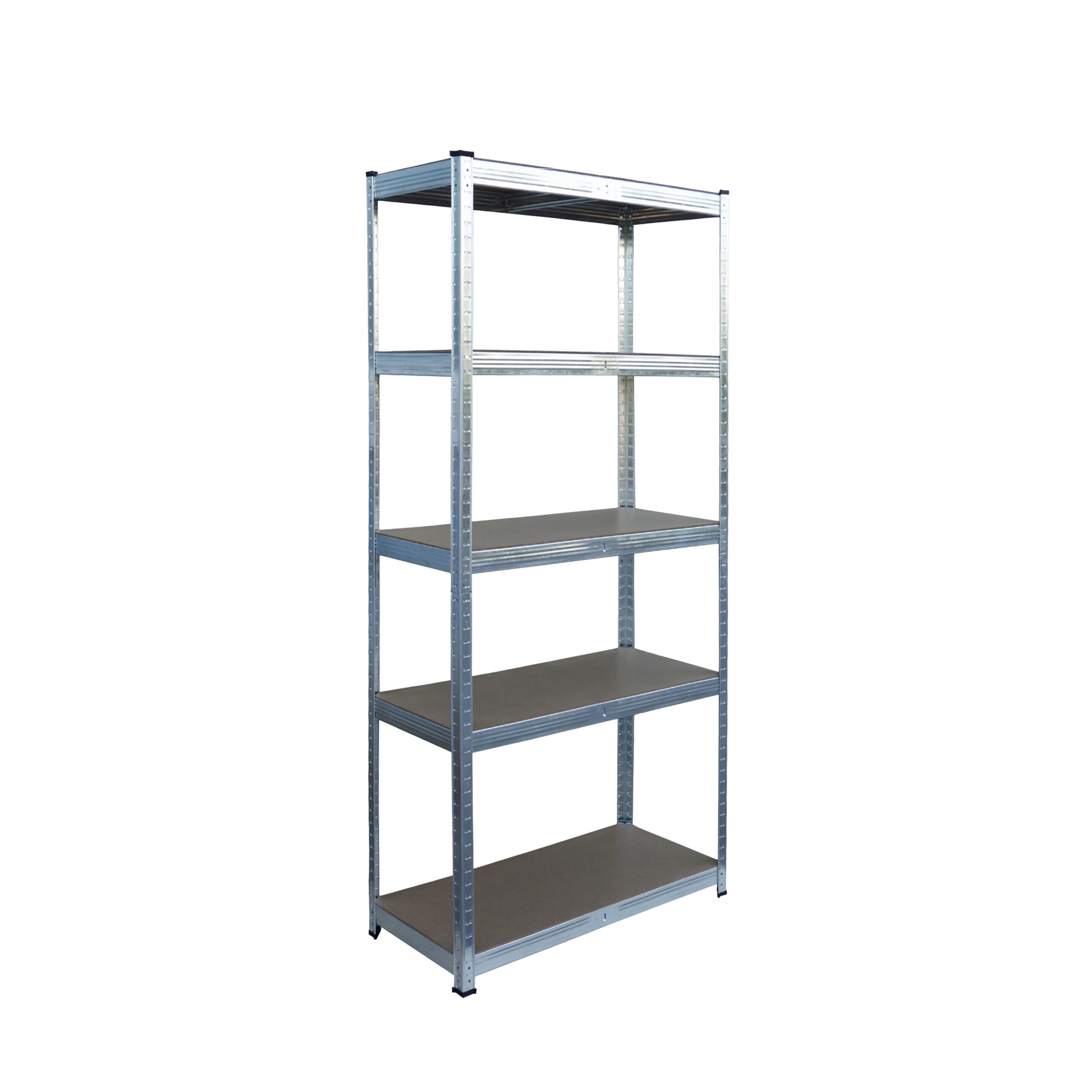 Relaxdays Scaffale portacarichi in Acciaio 5 Ripiani, 180x60x30 cm, Max 875 kg, Argento, Cantina/Garage