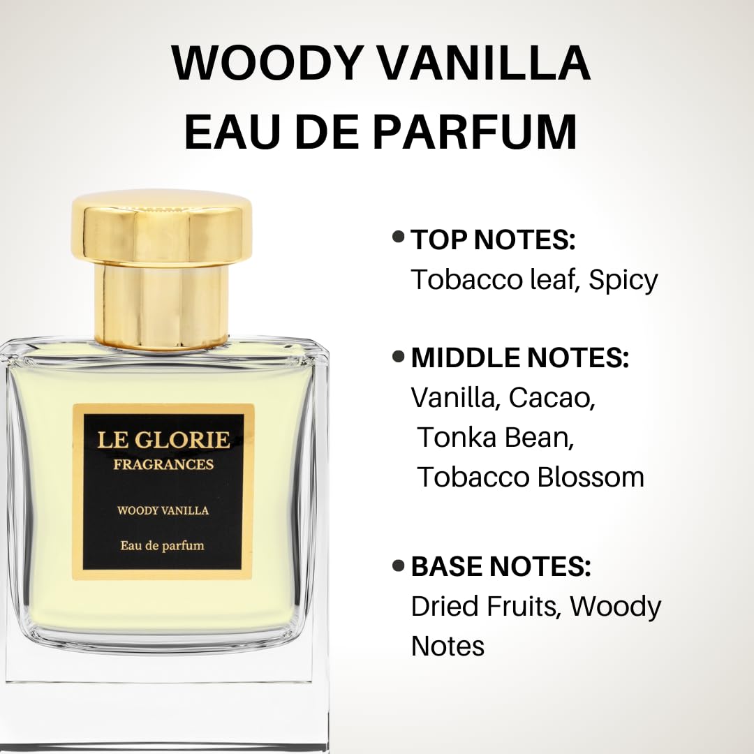 Inspired by T. F.ord Tobacco Vanille, Woody Vanilla EDP Long Lasting Luxury Perfume Spray for Men, Women, Unisex, Cruelty Free - 0.33 oz 10ml - Image 4
