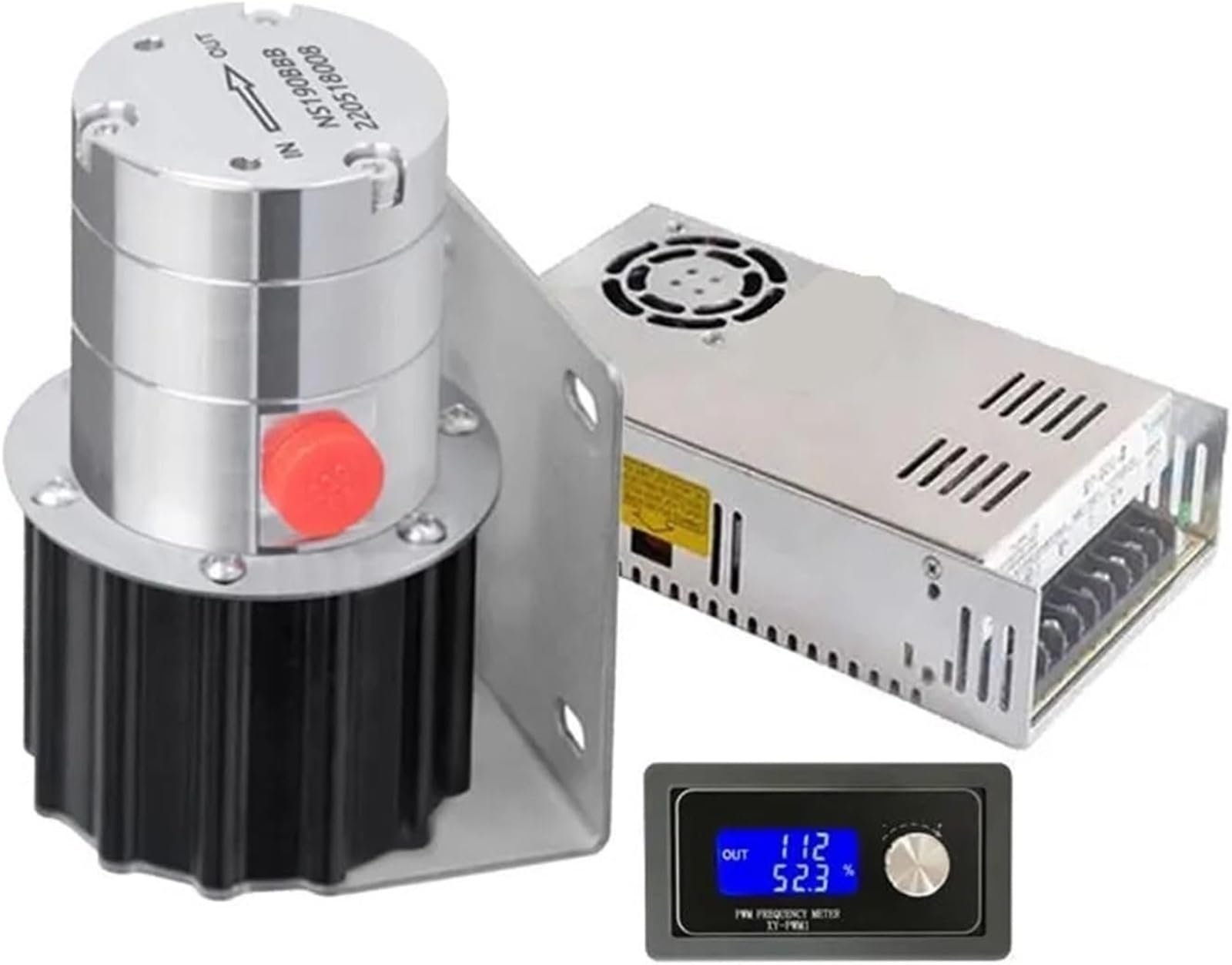 HYUJNAFZR Sewage/Effluent Pumps NS Series Miniature Magnetic Drive 316L Gear Pump Shield Brushless Motor Driven Corrosion