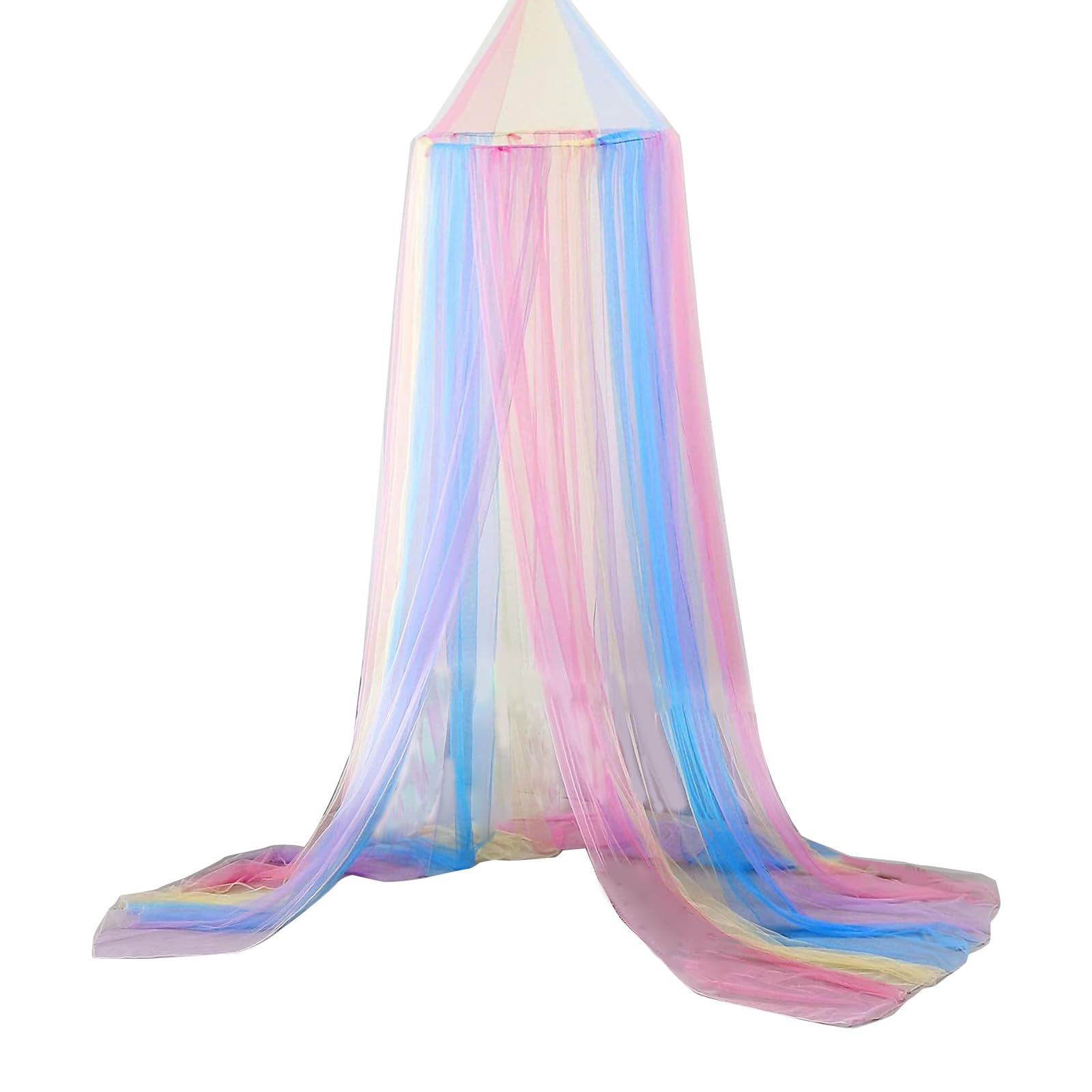 Grand filet de lit coloré pour filles pratique et sûr, moustiquaire nomade grand format