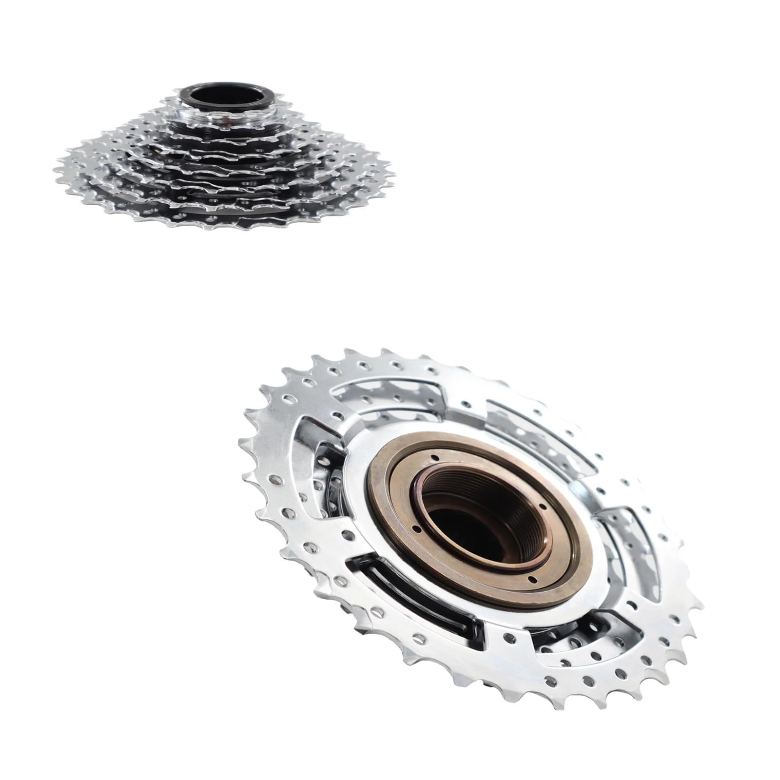 Kaseta Rowerowa Pasuje do roweru szosowego TESNO MTB Rotary 7s 8s Speed ​​Thread Rotate Flywheel 11-28-32T do piasty zębatki