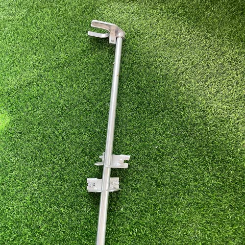 Hittite 36" Chain Link Drop Rod For Double Gate, Pull Style Chain Link Fence Gate Latch For 1-3/8" Frame, Heavy Duty Drop Bolt Ground Latch For Metal Gates #TOP7