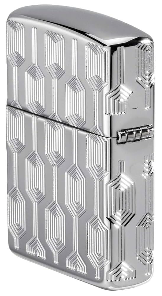 Amazon.com: Zippo Lighter: Armor Deep Carve Multicut Pattern