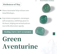 Vista 2 de SUNYIK Piedras de cuarzo de aventurina verde astilladas, piezas de cristal trituradas de forma irregular 1 libra (alrededor de 460 gramos)