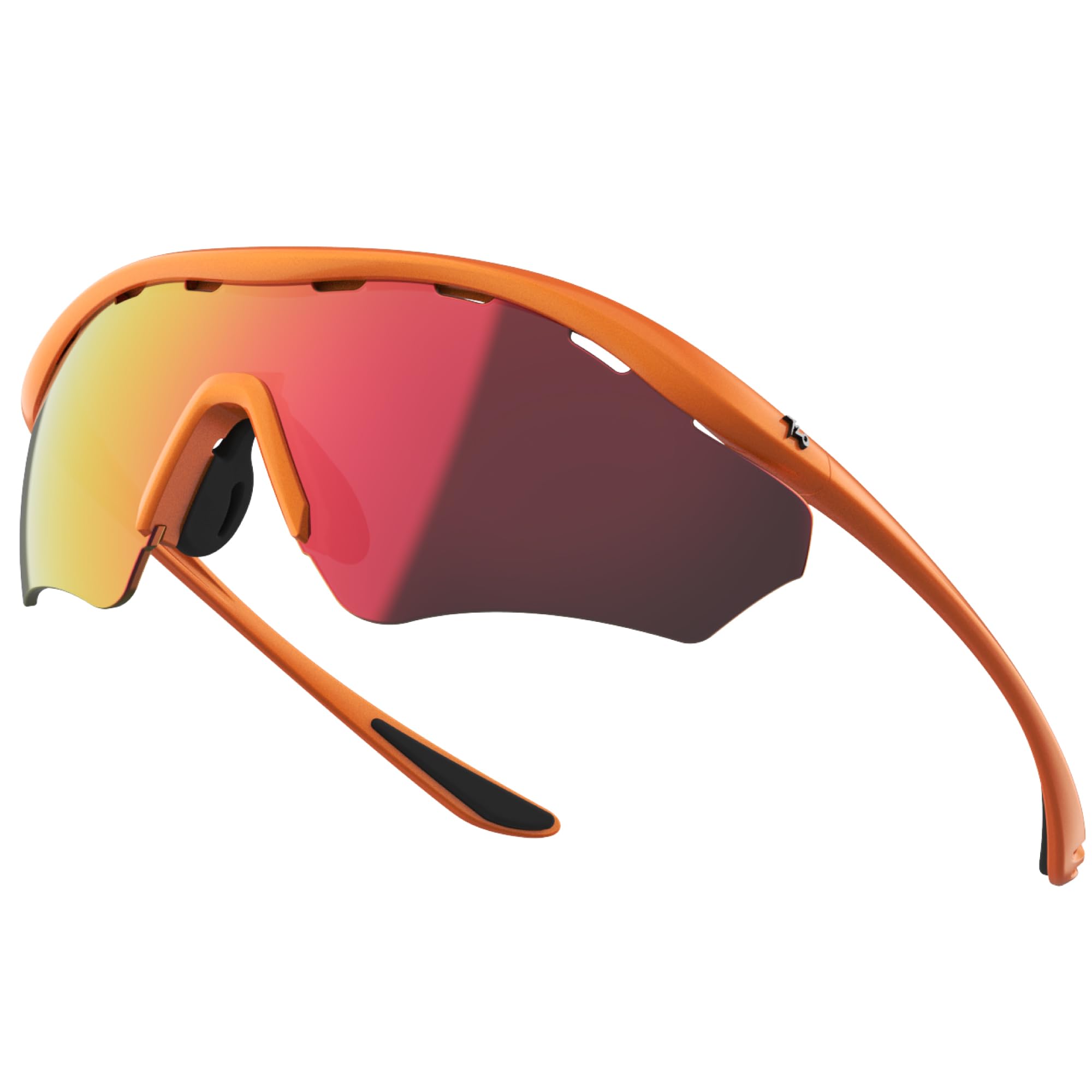 Rider - Gafas de sol deportivas, protección UV400, para hombres y mujeres, ideales para correr por senderos, golf, senderismo y deportes de pelota