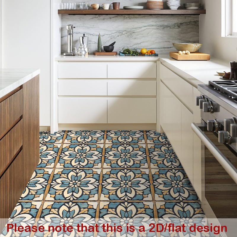 Image of Nuxovilar Peel and Stick Vinyl Floor Tiles, 12x12 Inch