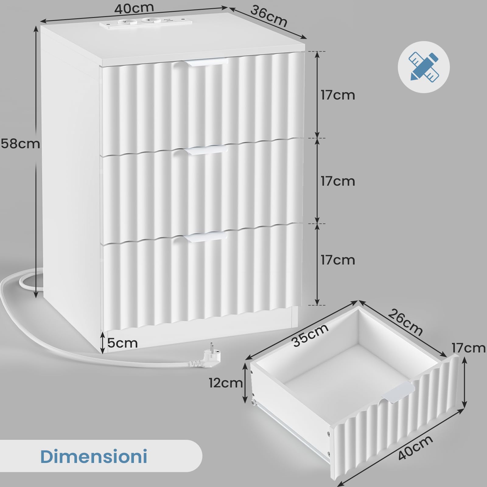 Gazebo Da Giardino 3x3 Metri - Impermeabile, Con Struttura In Acciaio - Foto 11