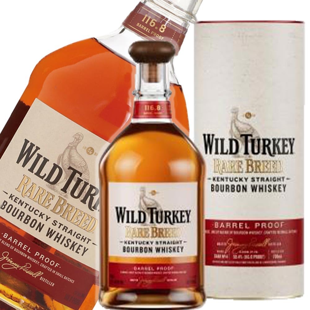 Amazon.co.jp: Genuine Wild Turkey Rare Breed 700ml in Gift Box
