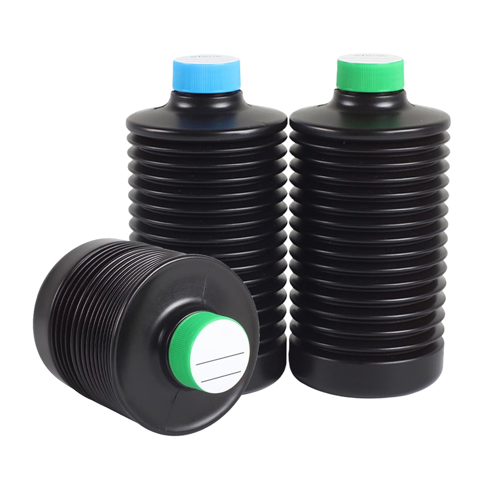 Volumes Bouteille de produits chimiques pour chambre noire Construction en HDPE résistante produits chimiques Joint sécurisé Fournitures de photographie Bouteille de stockage de liquide résistante