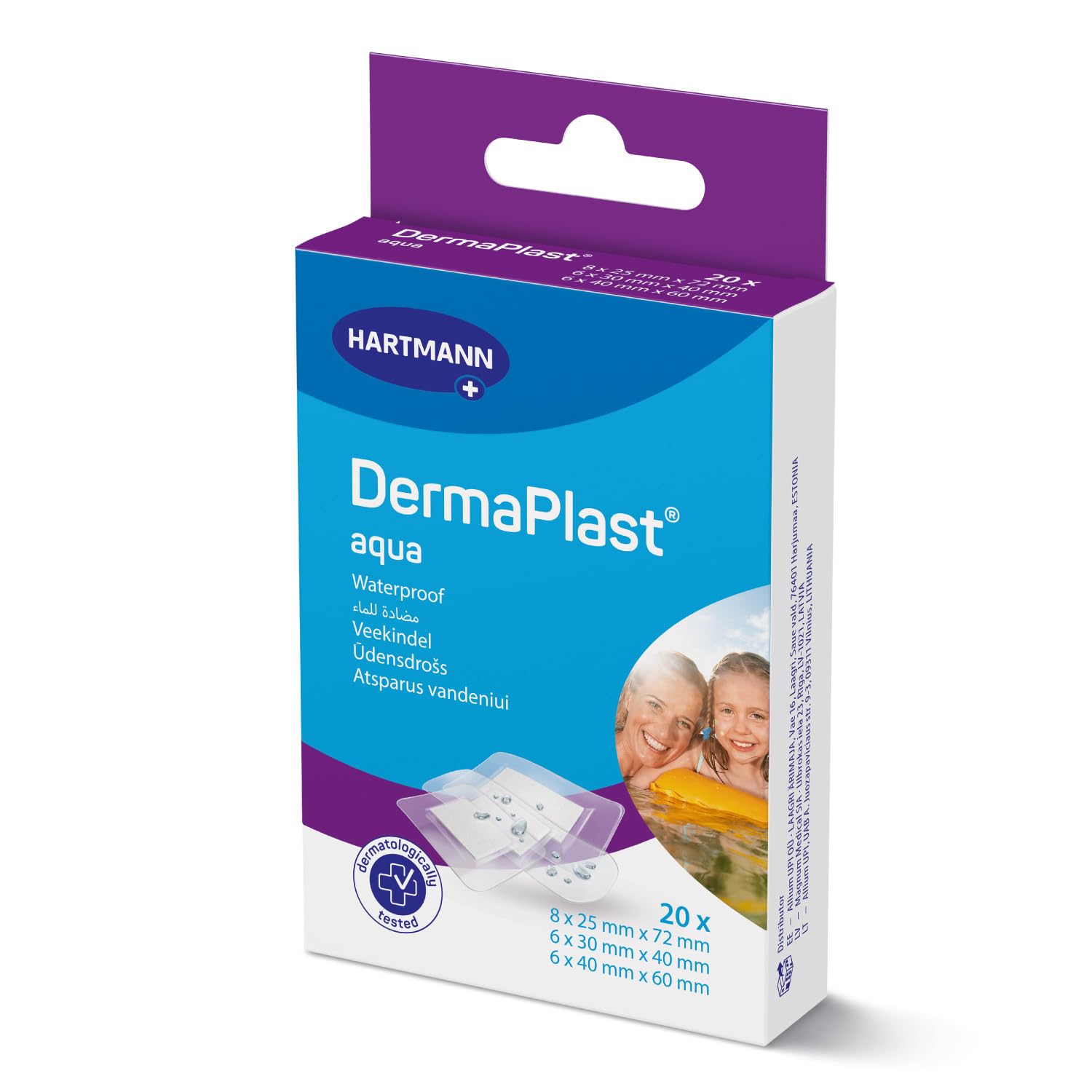 Aqua Plasters (3 sizes) 20'S