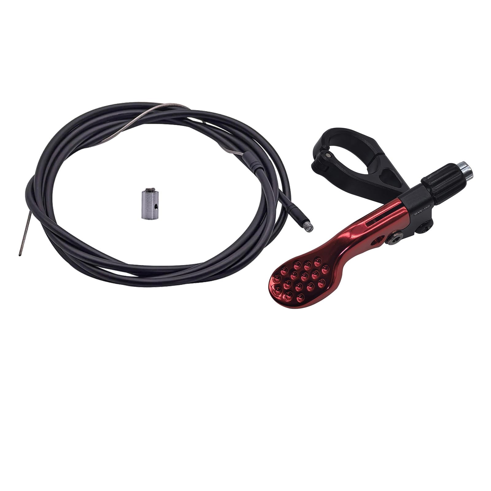 Kit Tige De Selle Télescopique WFS TerraX Externe - Levier à Distance, Câble, Diamètres 27.2/30.9/31.6mm