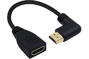 Ultimate 90° HDMI Extension Conversion: 8K 48Gbps Angle Adapter Cable Revolutionizes Connectivity