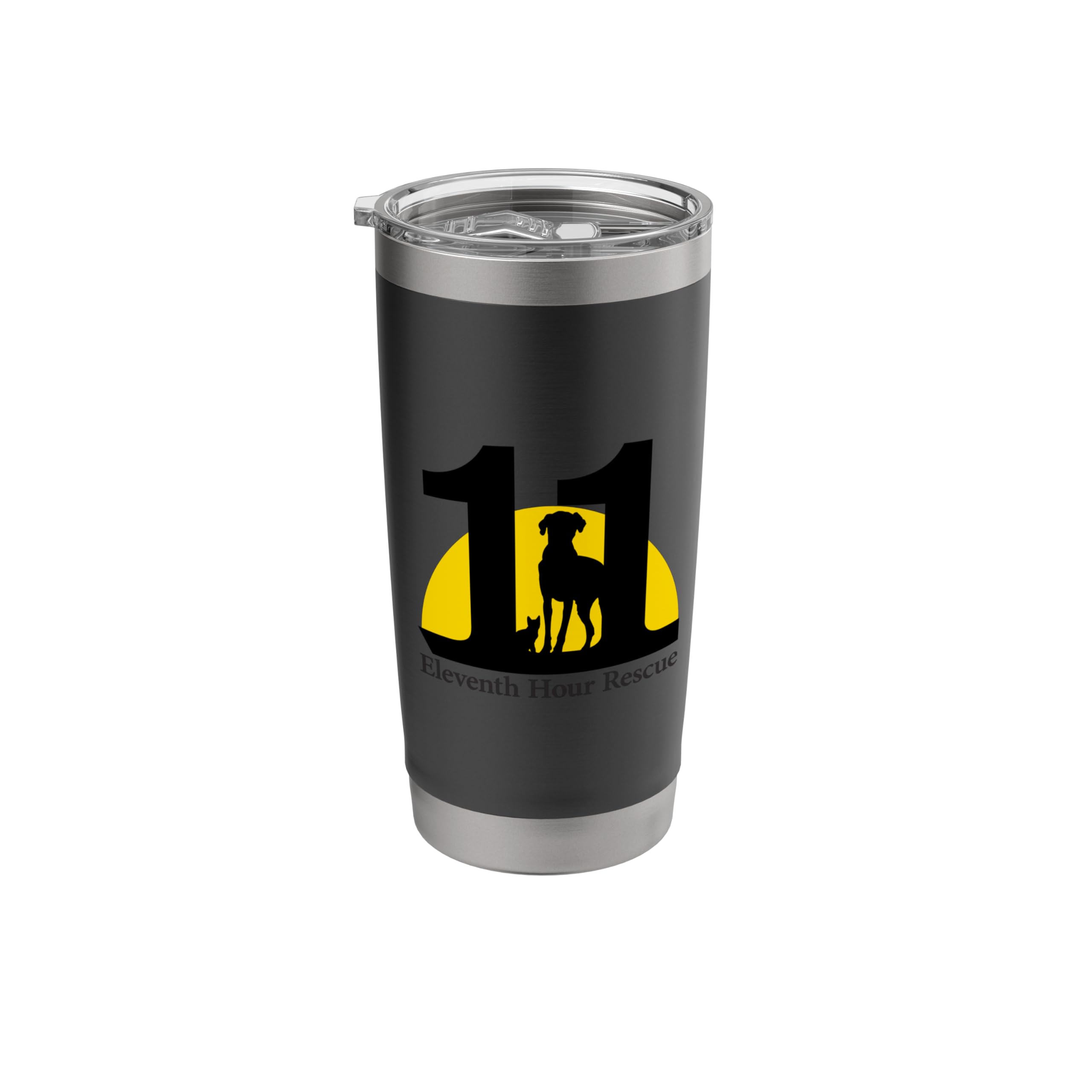 Eleventh Hour Rescue Logo large Stainless Steel Insulated Tumbler