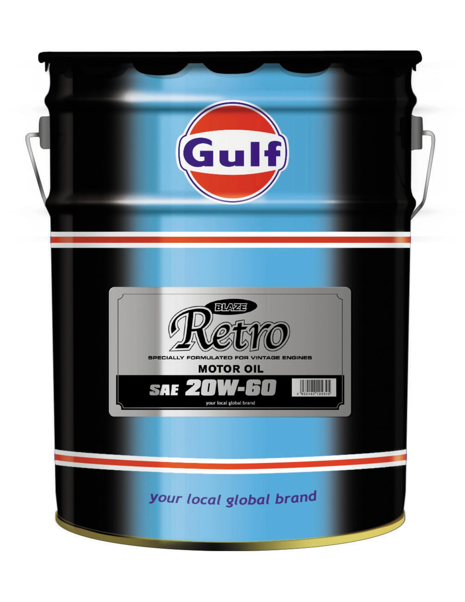 Amazon | ガルフ(Gulf) エンジンオイル BLAZE Retro 20W-60 SE/SF/SG