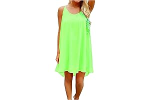 Shimmering Sundress: Light Up Your Glow Party