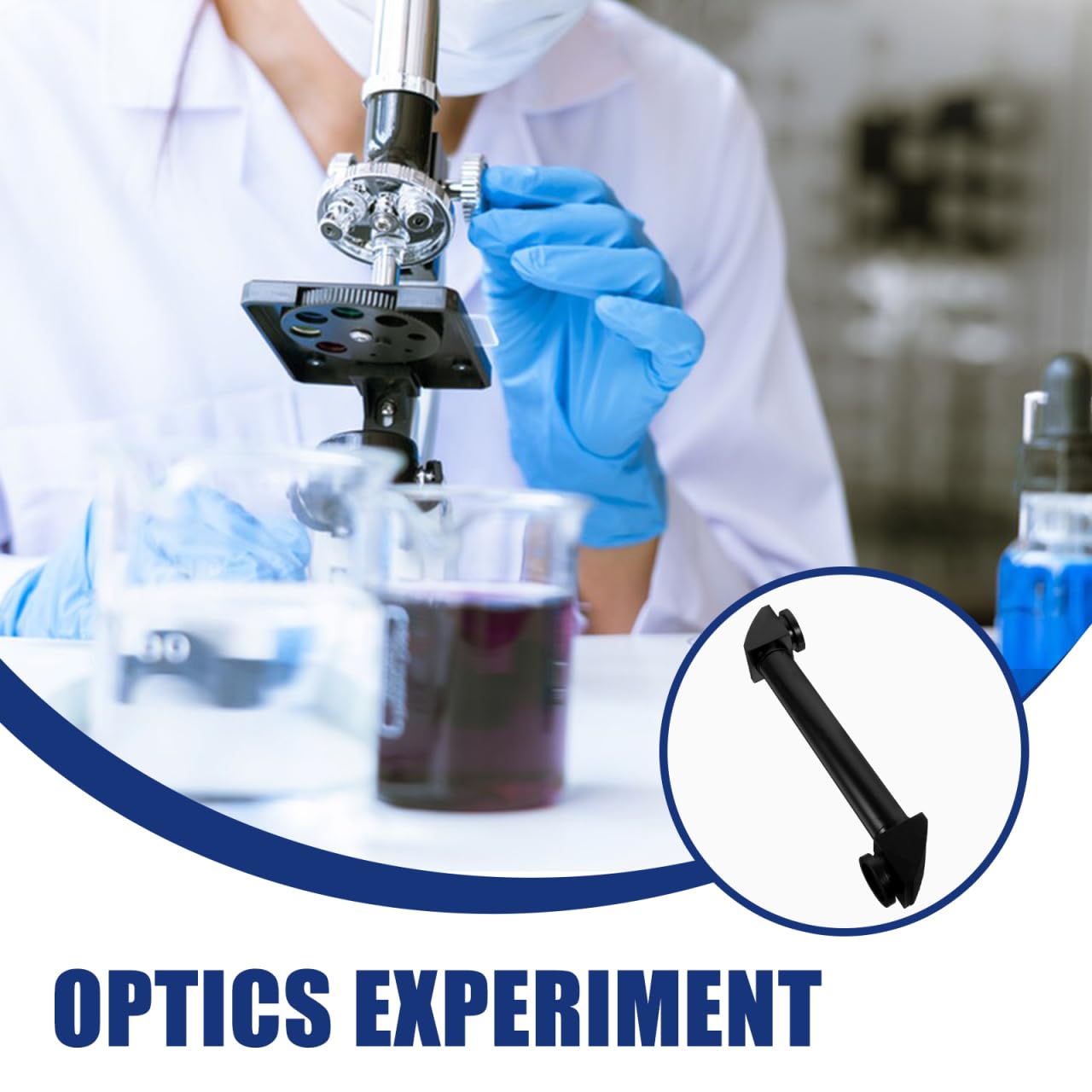 Vaguelly Réflecteur de périscope amovible - Outil d'expérimentation optique portable pour la physique, la salle de classe et les activités scientifiques en plein air