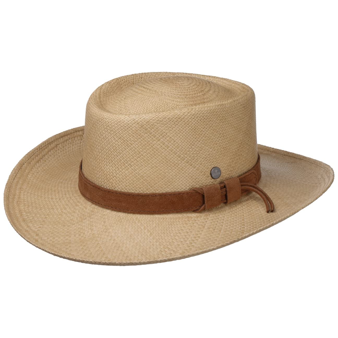Lierys Sombrero Panamá Vincova Gambler Mujer/Hombre - Made in Ecuador de Sol Verano Primavera/Verano