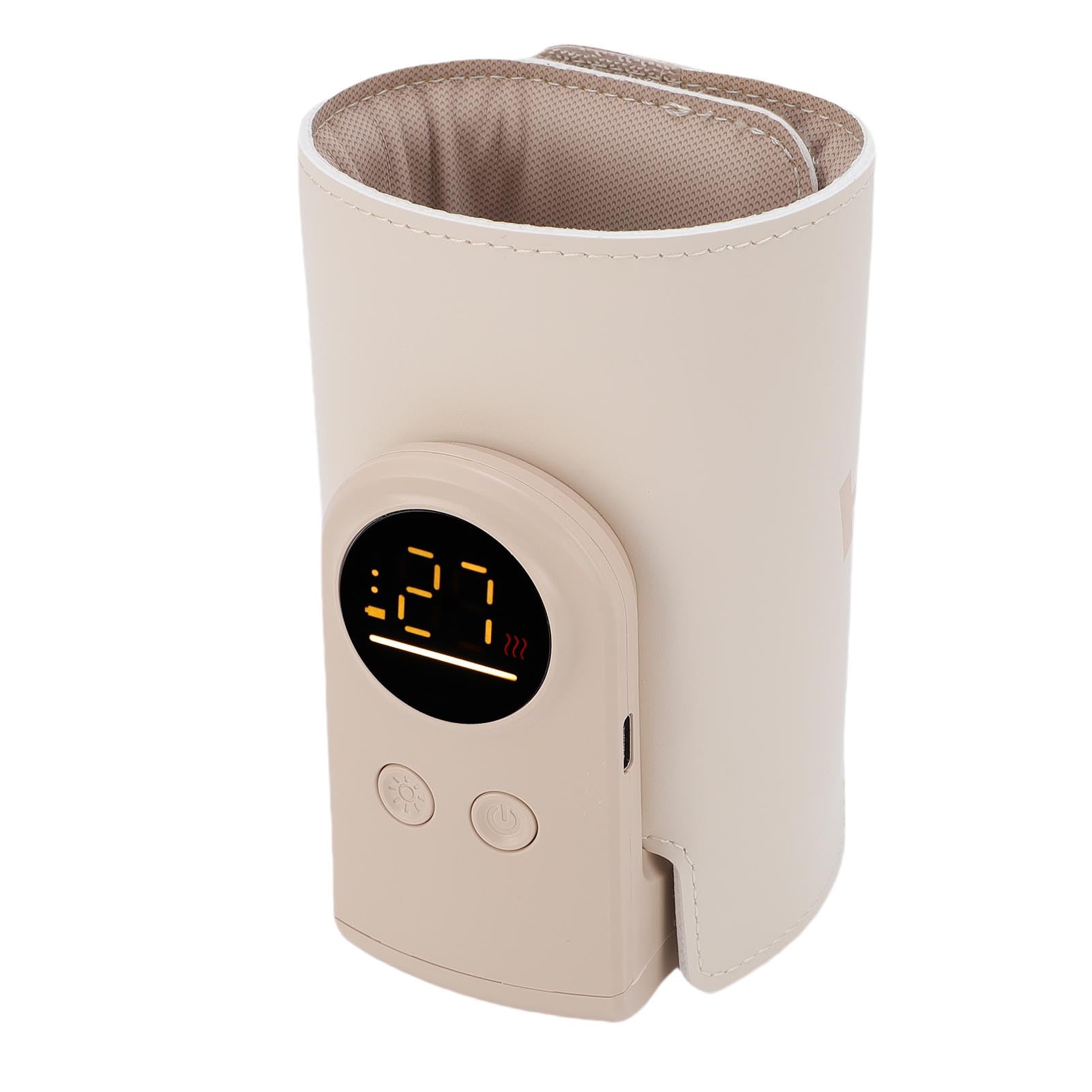 Generic Couvercle Isolant pour Chauffe-biberon, Contrôle Précis de la Température, USB Type C, Maintien de la Chaleur Rapide pour les Mères Qui Allaitent (10000mAH)