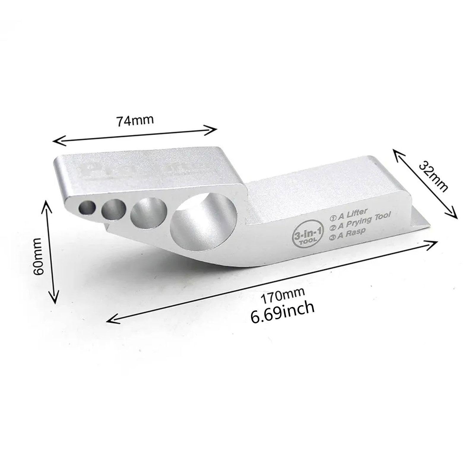 Amagogo Foot Operated Drywall Lift Lifting Device Multipurpose for Wall Panels Doors Sturdy Length 17cm Auxiliary Tool Aluminum Alloy