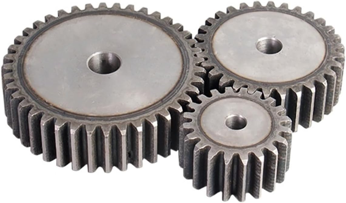 Amazon.co.jp スチールモータードライブギア 1 個 1.5 モード平歯車鋼 2843 歯の厚さ 15 ミリメートル高周波硬化歯