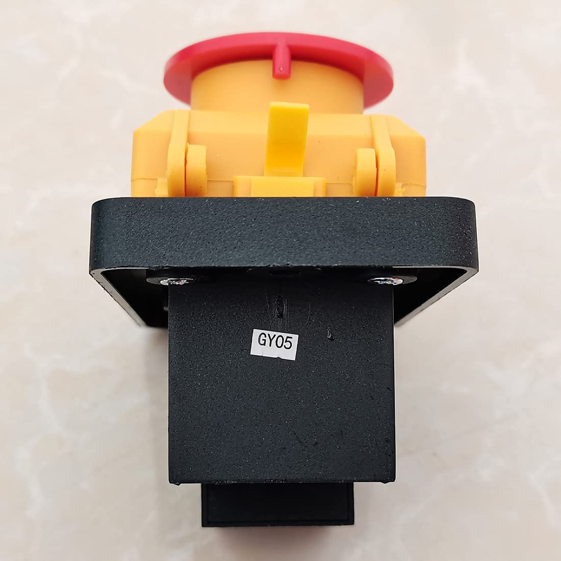 KJD22 Interrupteur électromagnétique Interrupteurs à bouton d'arrêt d'urgence ON-OFF 250VAC 12(10) A 3(1.5) A IP54 5E4 TUV CE ZL02257672X (KJD22-6Pins)
