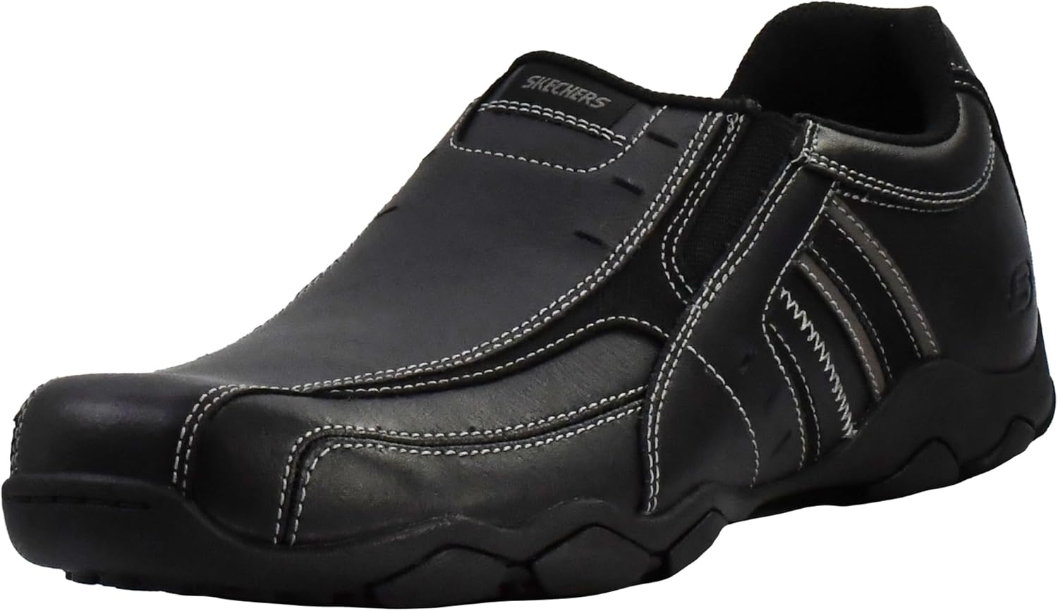 Skechers USA Men’s Diameter-Nerves Slip-On Loafer Skechers USA Men’s Diameter-Nerves Slip-On Loafer