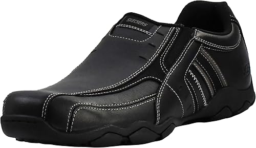 Skechers Mocasines de meter con nervios de diámetro para hombre de EE. UU
