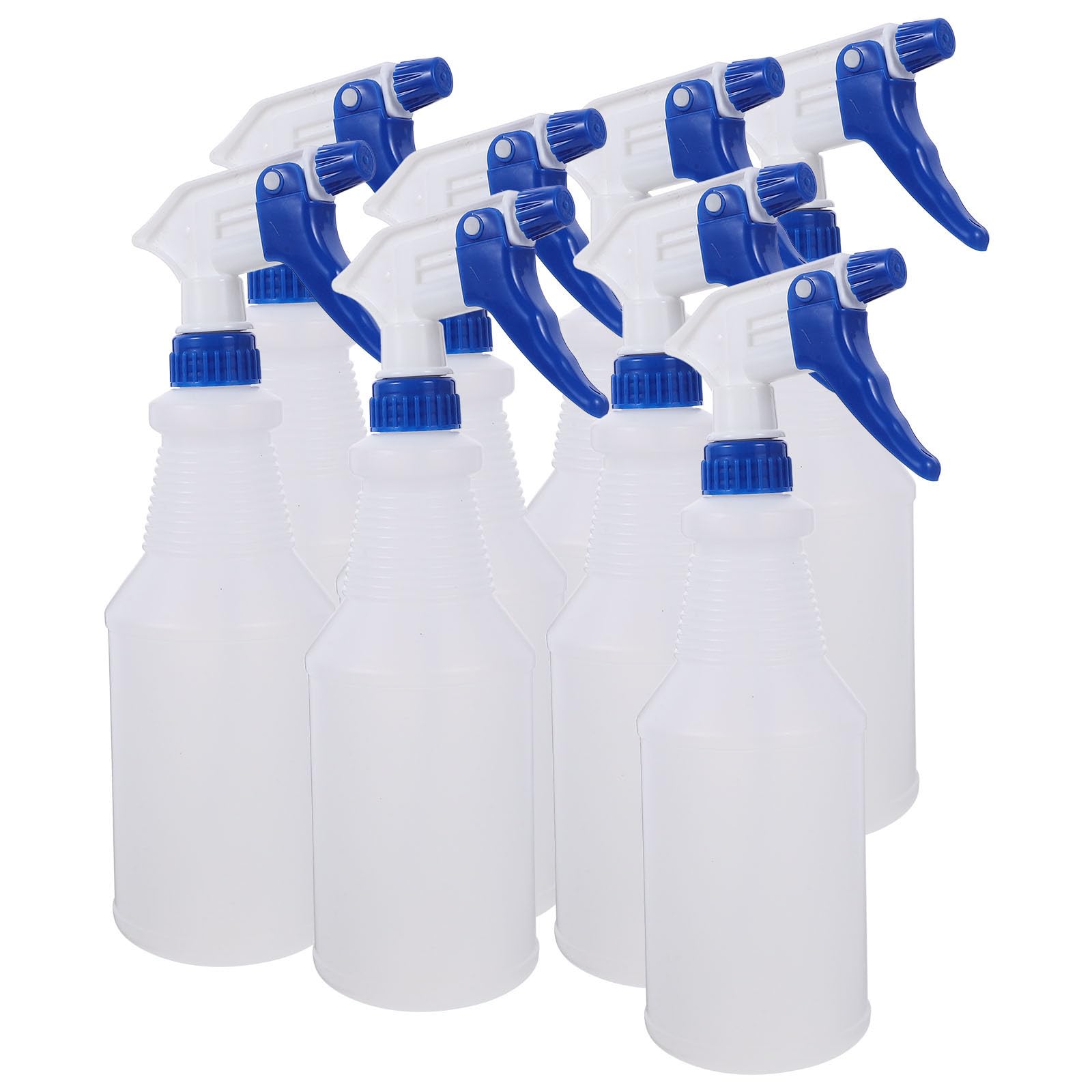 Balacoo Pulverizadoras de Plástico Rociador Ligero y Fácil de Llevar de 750ml 8 Botellas Boquilla Color Aleatorio para Riego y Uso en Peluquería Reutilizable